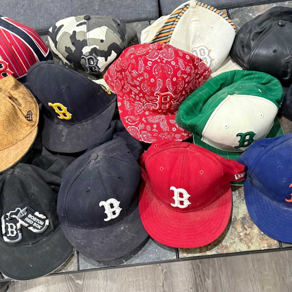 Boston Red Sox Vintage 'B' Baseball Caps - Mixed Colors